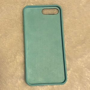 Aqua Blue iPhone 8 Plus phone cover